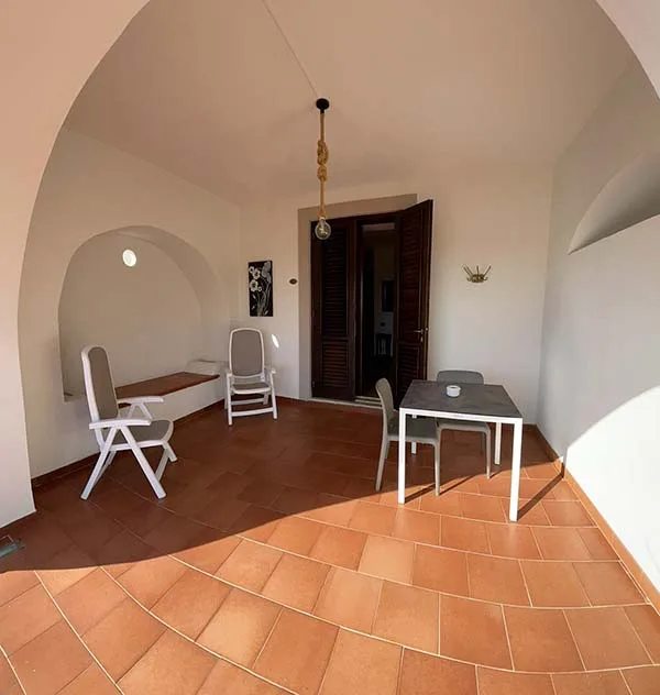 Camera con Patio Hotel Villa Cute