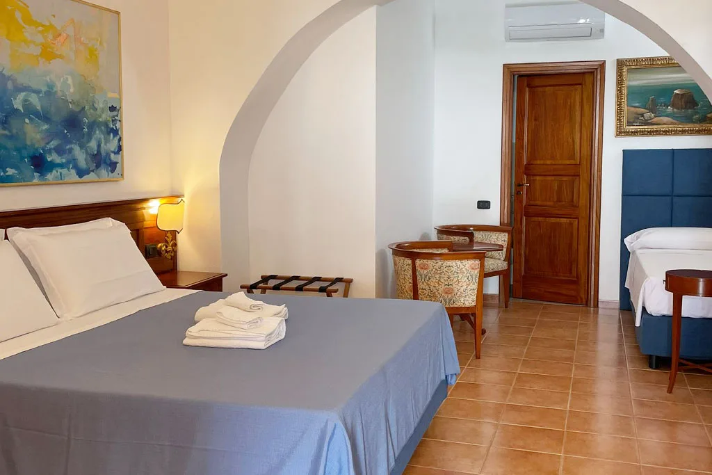 Quadrupla Deluxe, area notte